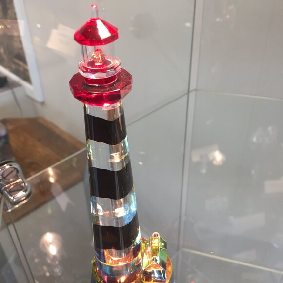 Saint Augustine Lighthouse Crystal Figurine - Picture 1 of 4